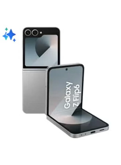 Samsung Galaxy Z Flip 6 Dual SIM Silver Shadow 12GB RAM 256GB 5G - International Version-0