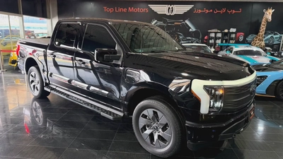 FORD F-150 LIGHTNING LARIAT ,EV, NO ACCIDENT, NO PAINT-1