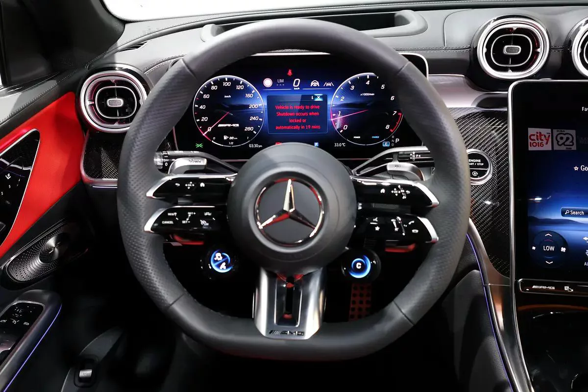 2025 Mercedes-Benz GLC 43 AMG 4MATIC Coupe | GCC Specs | Brand New-Under warranty-13-13