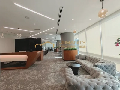 Office Space for Rent | Fully Fitted | Al Khail Road View | Ubora Tower 2, Business Bay-4