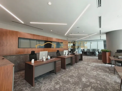 Office Space for Rent | Fully Fitted | Al Khail Road View | Ubora Tower 2, Business Bay-5