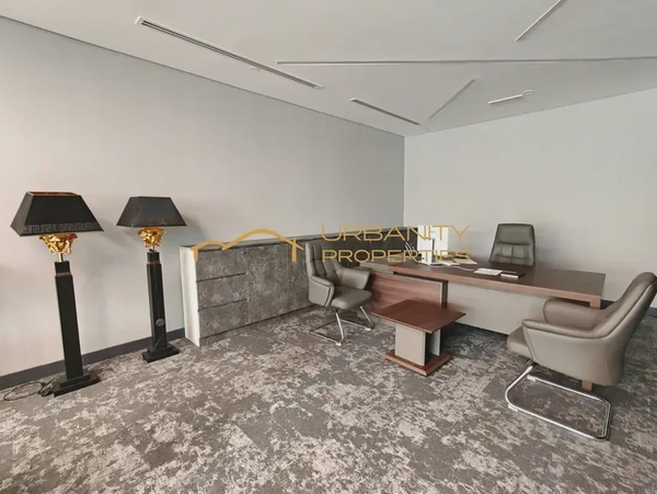 Office Space for Rent | Fully Fitted | Al Khail Road View | Ubora Tower 2, Business Bay