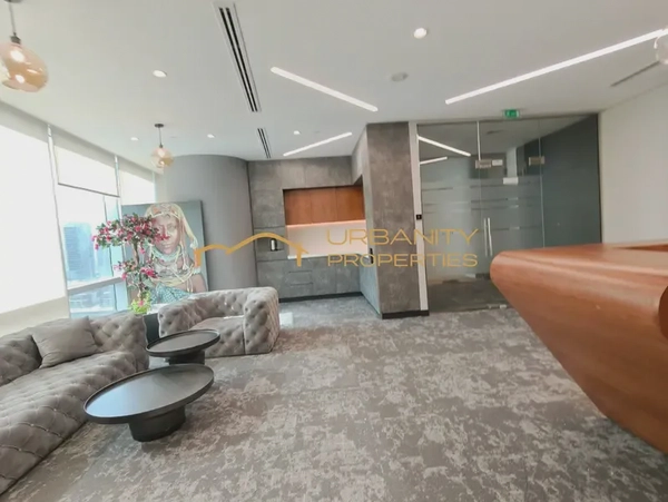 Office Space for Rent | Fully Fitted | Al Khail Road View | Ubora Tower 2, Business Bay