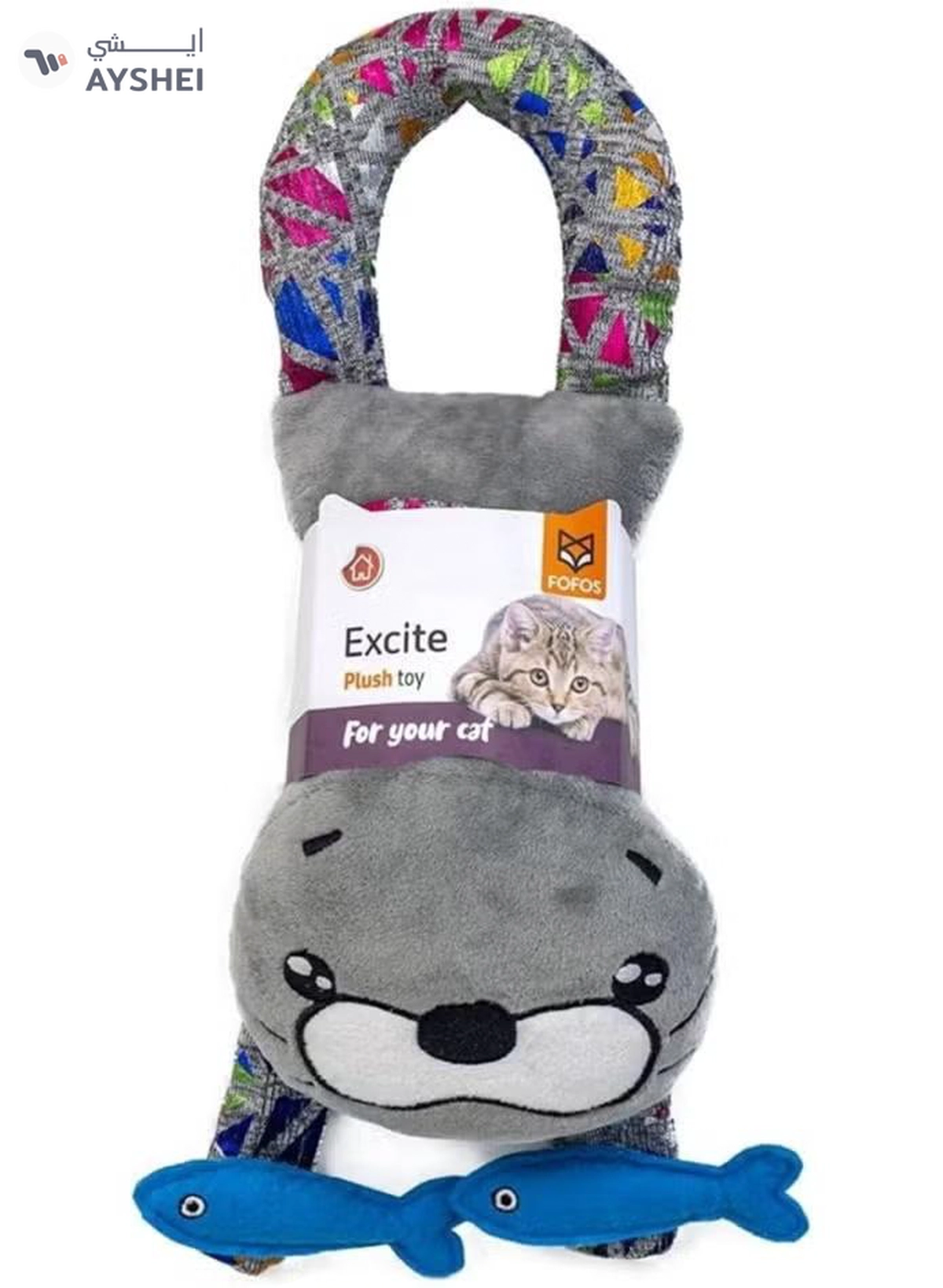 FOFOS Meow Door Hanger Sealion Cat Toy
