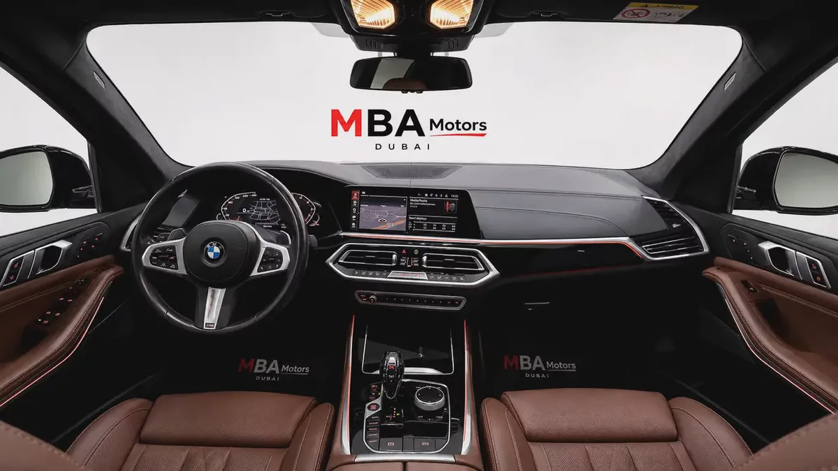 BMW X5 M50i 2022 GCC Specs - Under AGMC Warranty and Service - Full Service Record-12-12