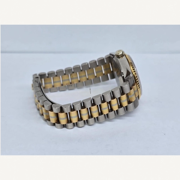 Rolex Datejust 31 | 31mm Tridor Full Gold with Champagne Jubilee Diamond Dial | Used (Good) | Original box | No original papers