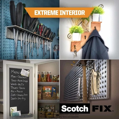 Scotch Fix Double-Face Transparent Mounting Tape – Strong, Invisible Adhesive for Interior Applications-3