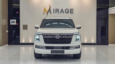 NISSAN - PATROL - LE PLATINUM CITY - 2025 - GCC - V6 TT - 7,200KM - UNDER WARRANTY FROM AGENCY-13