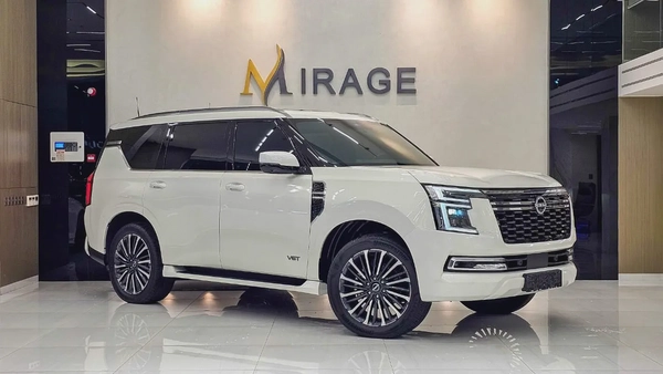 NISSAN - PATROL - LE PLATINUM CITY - 2025 - GCC - V6 TT - 7,200KM - UNDER WARRANTY FROM AGENCY