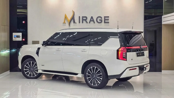NISSAN - PATROL - LE PLATINUM CITY - 2025 - GCC - V6 TT - 7,200KM - UNDER WARRANTY FROM AGENCY