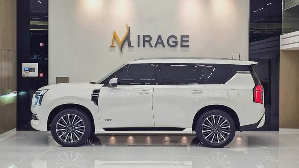 NISSAN - PATROL - LE PLATINUM CITY - 2025 - GCC - V6 TT - 7,200KM - UNDER WARRANTY FROM AGENCY