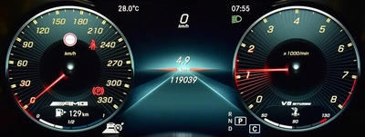Mercedes Benz C63s AMG ( 2020 Model ) in Matte Black Color Japanese Specs-6
