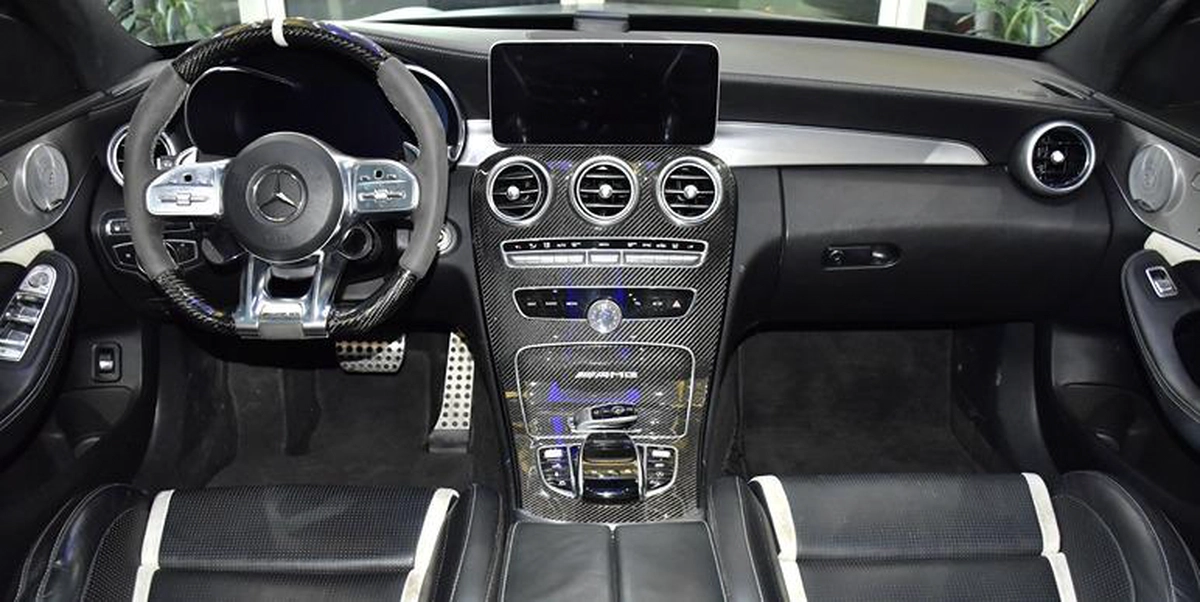 Mercedes Benz C63s AMG ( 2020 Model ) in Matte Black Color Japanese Specs-2-2