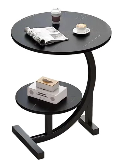 DubaiGallery Multifunctional Side Table, Modern End Table for Home Office, Small Accent Table for Living Room Decor Bedroom Farmhouse, Couch Nightstand Easy Assembly-0