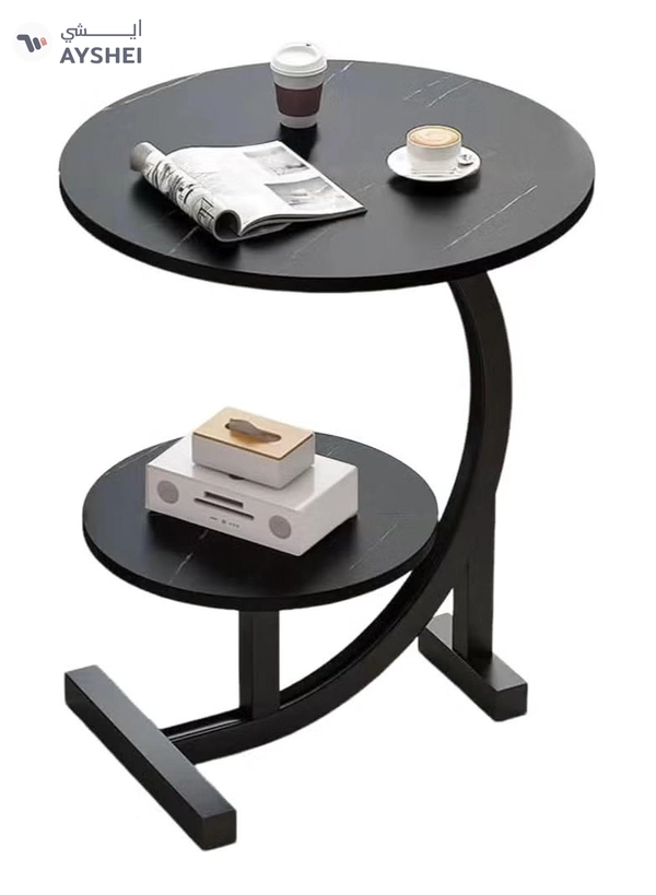 DubaiGallery Multifunctional Side Table, Modern End Table for Home Office, Small Accent Table for Living Room Decor Bedroom Farmhouse, Couch Nightstand Easy Assembly