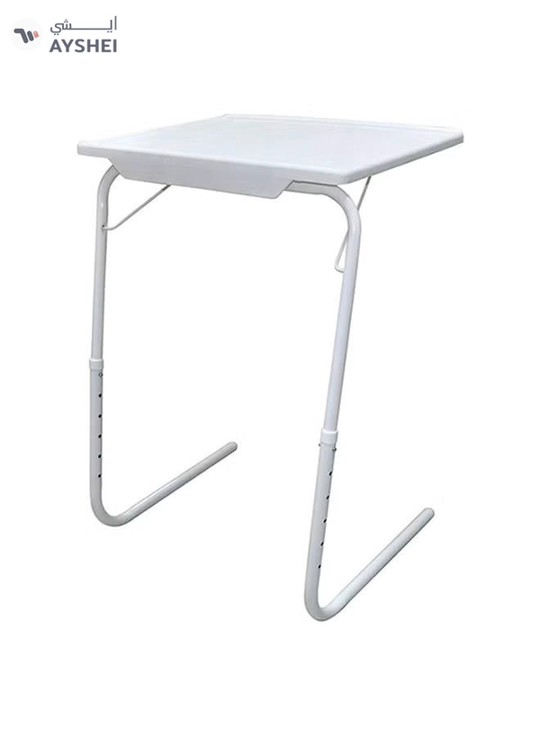 Table Mate Multipurpose Foldable Table White 54centimeter