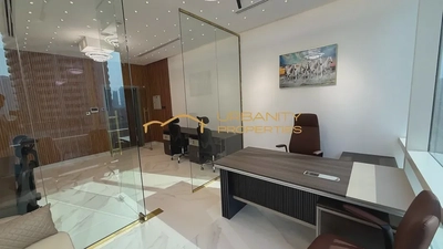 Premium Fully Furnished Studio Office B2B Tower Business Bay-4