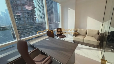 Premium Fully Furnished Studio Office B2B Tower Business Bay-5