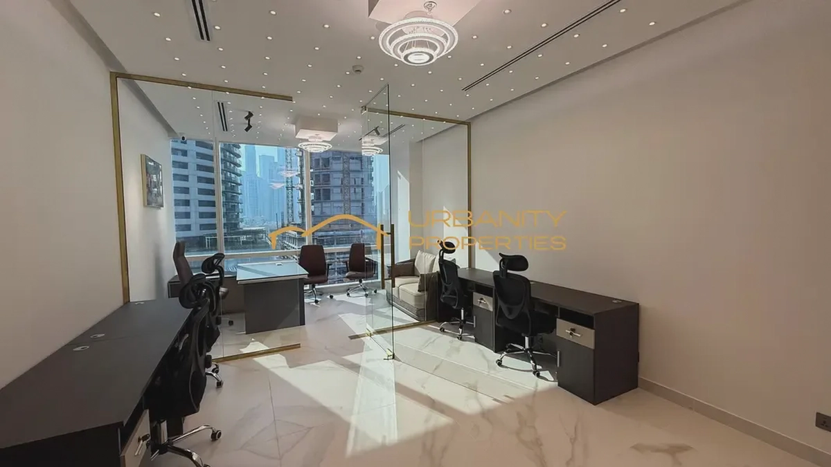 Premium Fully Furnished Studio Office B2B Tower Business Bay-3-3
