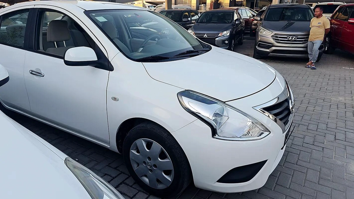 Nissan Sunny SV – GCC Specification Model: 2023 Mileage: 83,069 KMS Condition: Excellent, well maint-4-4