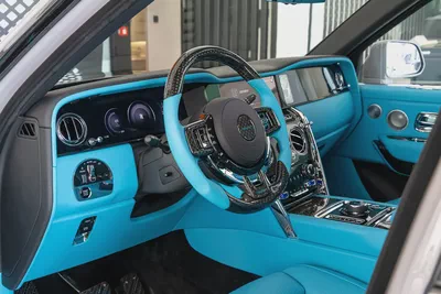 2026 Rolls-Royce Cullinan| Original Mansory with certificate | Full Carbon | Exclusive Blue Interior-11