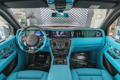 2026 Rolls-Royce Cullinan| Original Mansory with certificate | Full Carbon | Exclusive Blue Interior-12