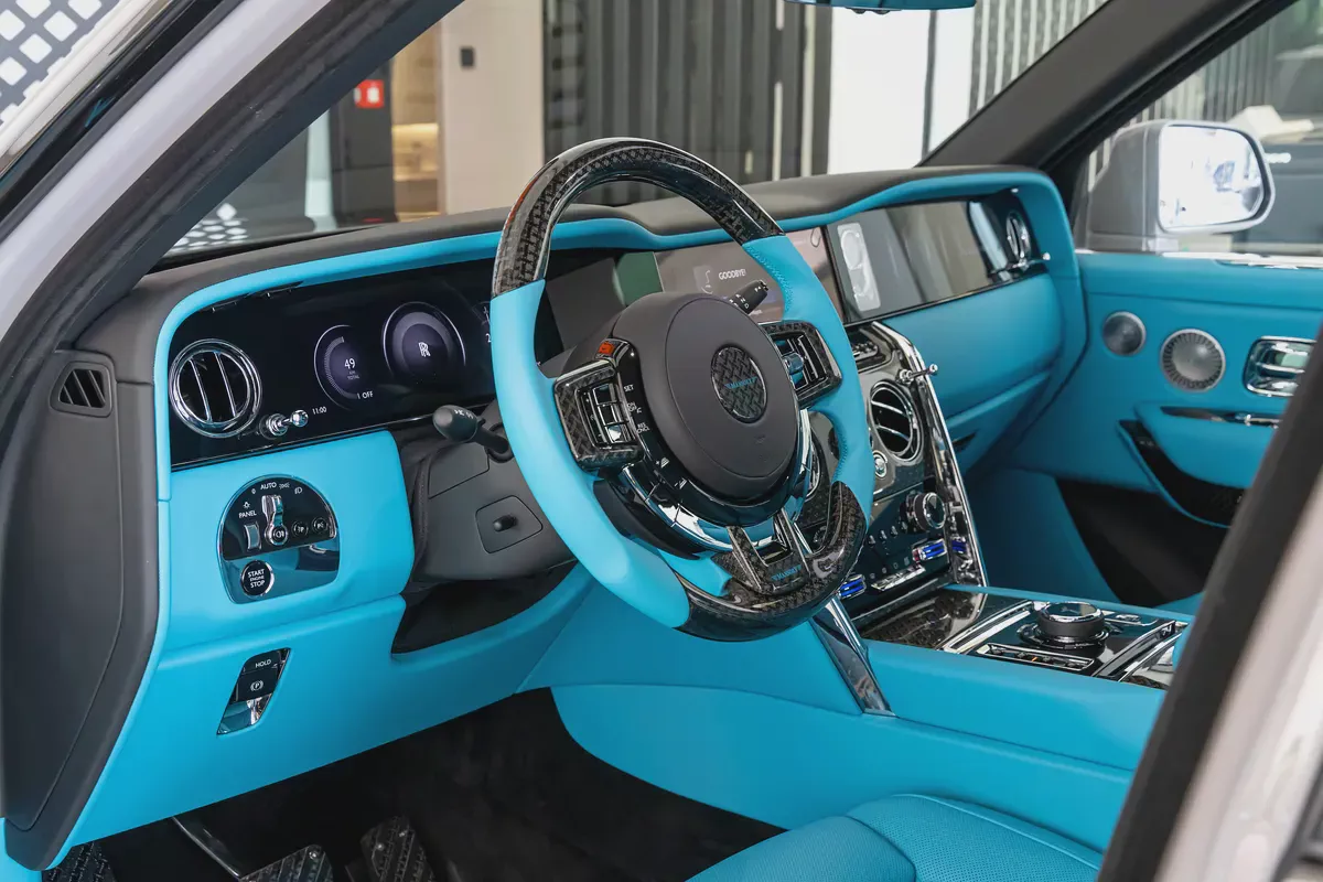 2026 Rolls-Royce Cullinan| Original Mansory with certificate | Full Carbon | Exclusive Blue Interior-11-11