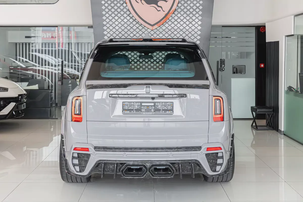 2026 Rolls-Royce Cullinan| Original Mansory with certificate | Full Carbon | Exclusive Blue Interior-4-4
