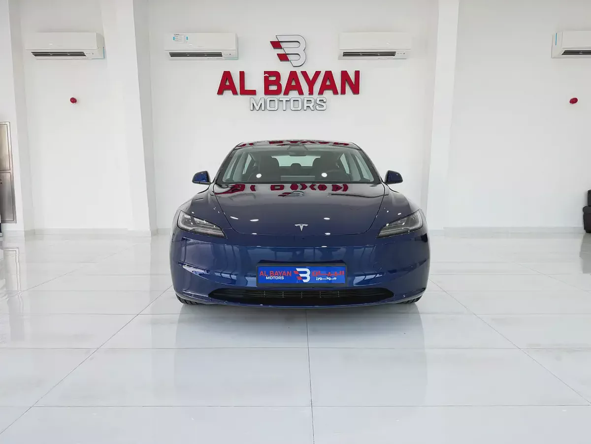 تيسلا 3 STANDARD ازرق / اسود 2024 (خليجي)-4-4