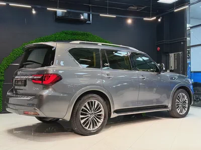 Pristine 2021 Infiniti QX80 Luxury | GCC Specs | Full Service History-9