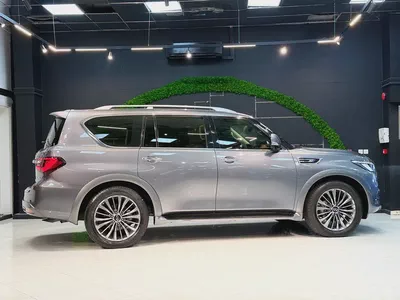 Pristine 2021 Infiniti QX80 Luxury | GCC Specs | Full Service History-10
