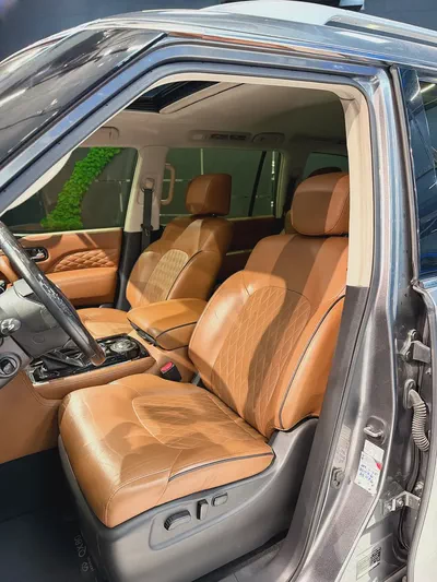 Pristine 2021 Infiniti QX80 Luxury | GCC Specs | Full Service History-12