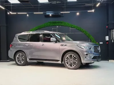 Pristine 2021 Infiniti QX80 Luxury | GCC Specs | Full Service History-5