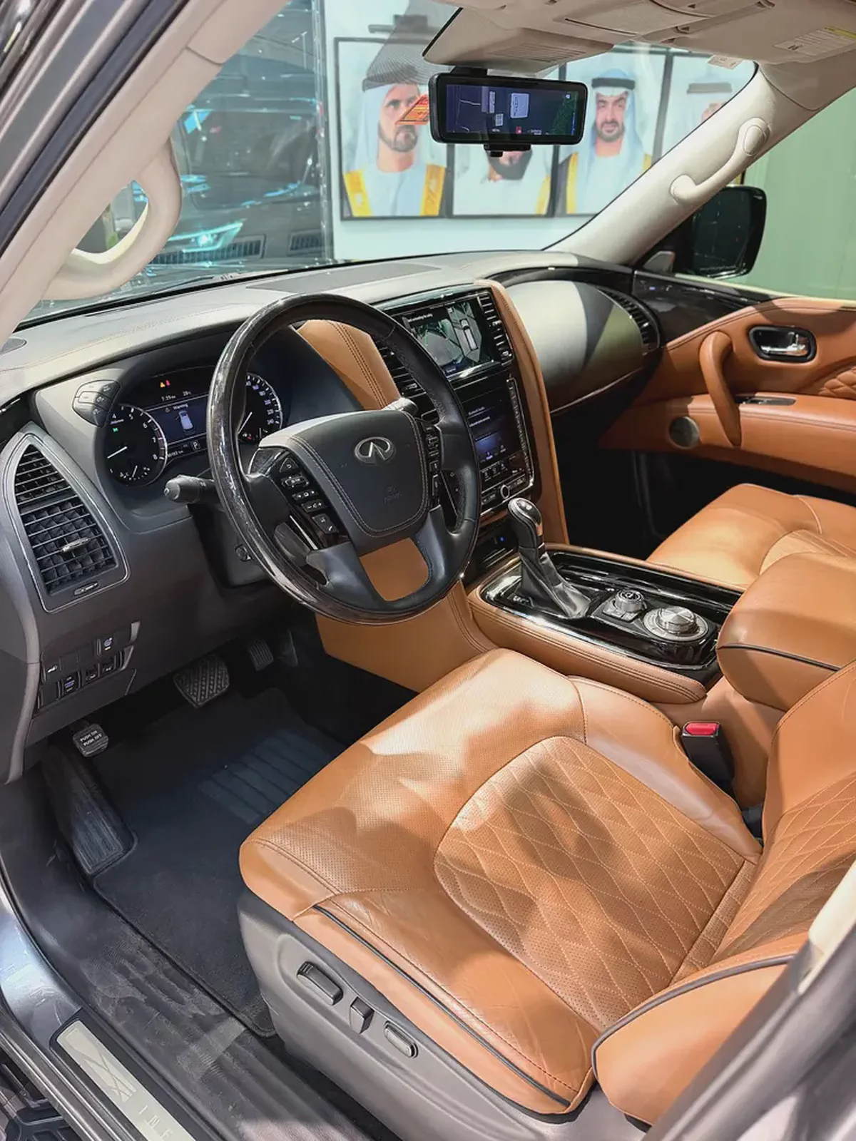 Pristine 2021 Infiniti QX80 Luxury | GCC Specs | Full Service History-13-13
