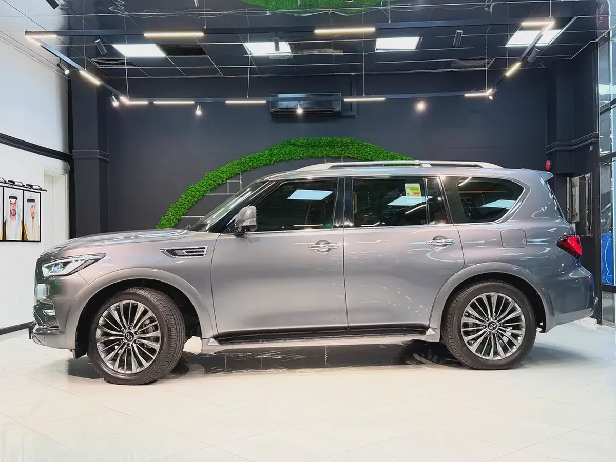 Pristine 2021 Infiniti QX80 Luxury | GCC Specs | Full Service History