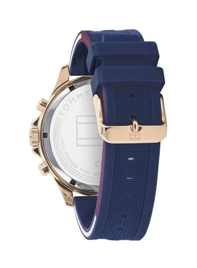 TOMMY HILFIGER Men's Rubber Chronograph Watch 1791778-1