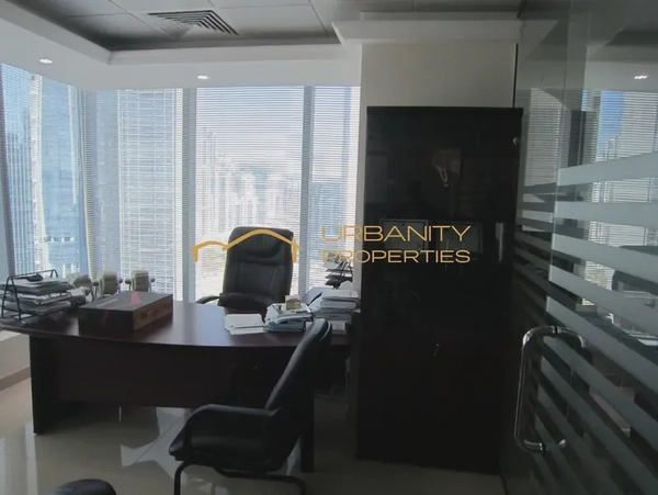 500K for 30 Months | Glass Cabins Office | 2 Parkings | Bayswater