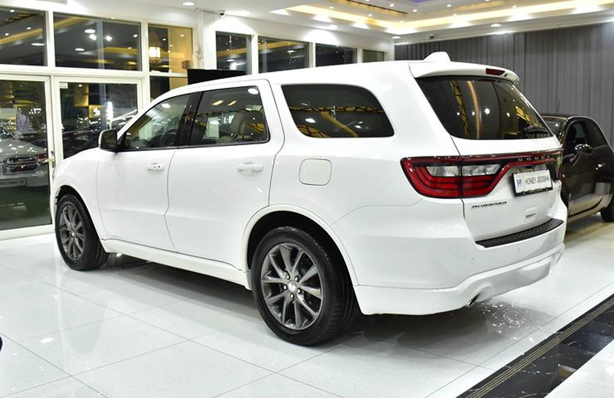 Dodge Durango GT ( 2018 Model ) in White Color GCC Specs-2-2