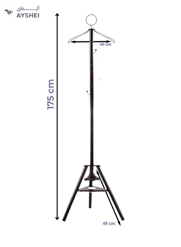 Eworld Sturdy Clothes Incense bakhoor Burner Stand, Alloy Steel Hanger with cloth Hooks