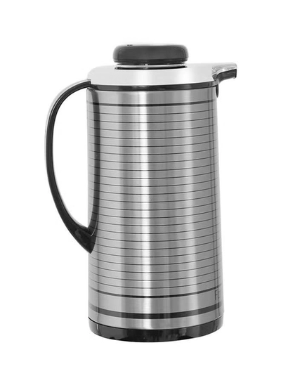 GEEPAS Vacuum Flask Silver/Black-1