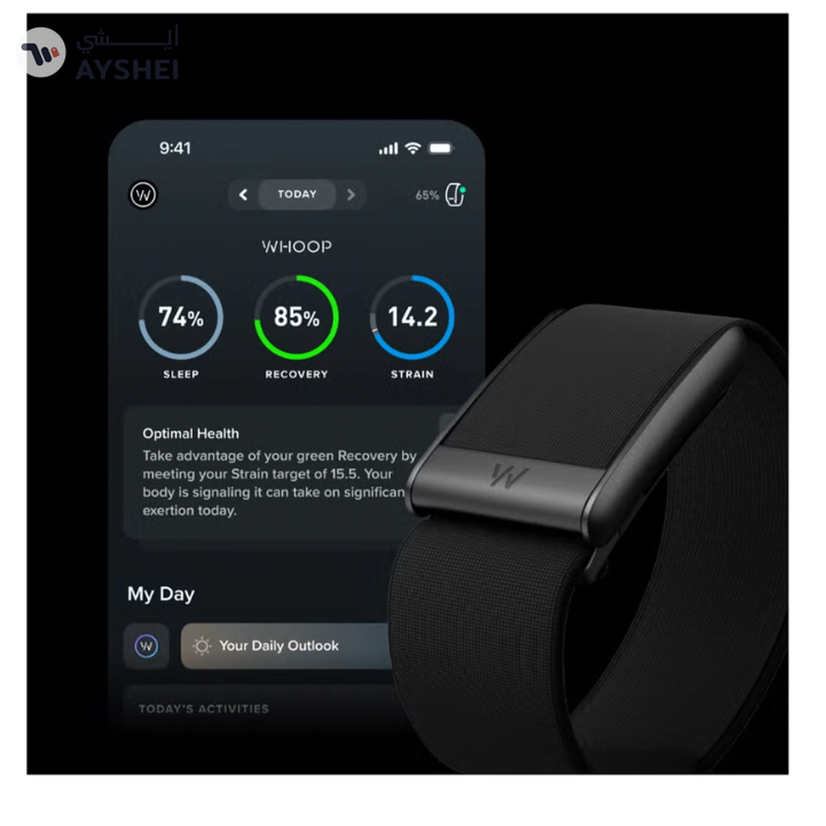 Whoop One – 12-Month Membership – 5.0 Health and Fitness Wearable-5-5
