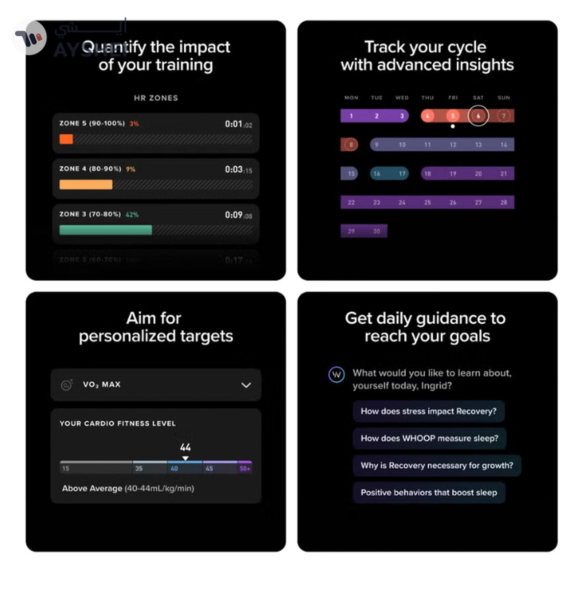 Whoop One – 12-Month Membership – 5.0 Health and Fitness Wearable-2-2