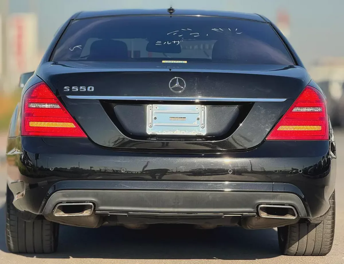 BENZ S 550L | 2012 | ONLY : 83647 KM | JAPAN IMPORT | CLEAN TITLE-4-4