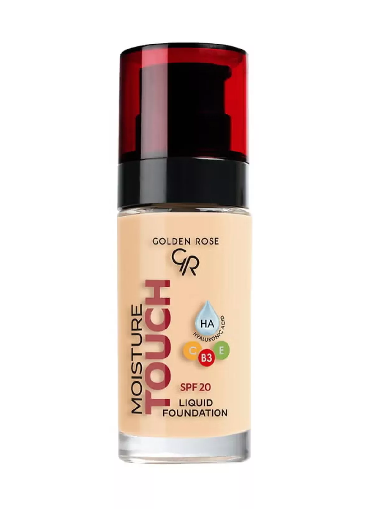Golden Rose Moisture Touch Liquid Foundation Spf 20 104 Beige