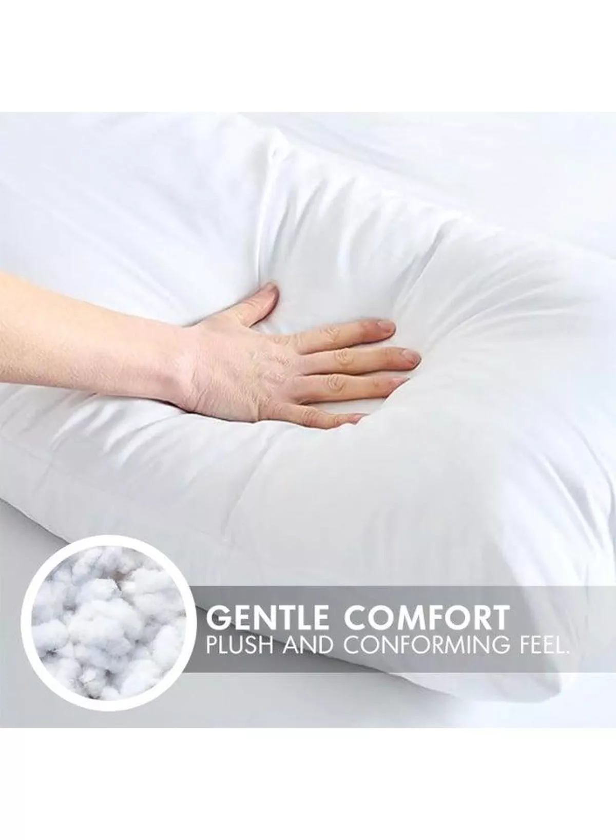 King Size Duvet & Pillow Set – Plush Hollow Fiber Filling, Hotel-Style Comfort, 1 Duvet + 2 Pillows-4-4