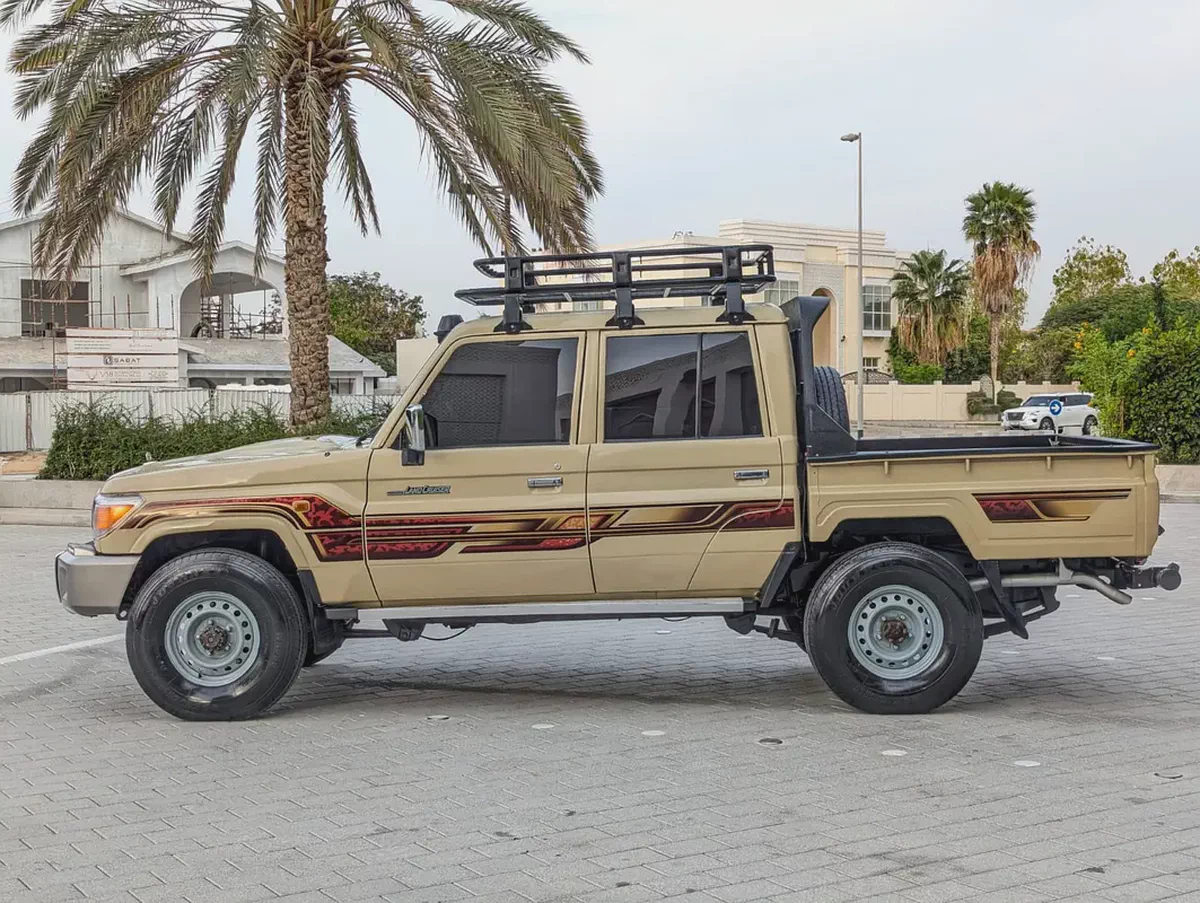2020 TOYOTA LAND CRUISER PICK UP LC 79
SERIES DIESEL V8 4.5L GCC IN EXCELLENT CONDITION-13-13