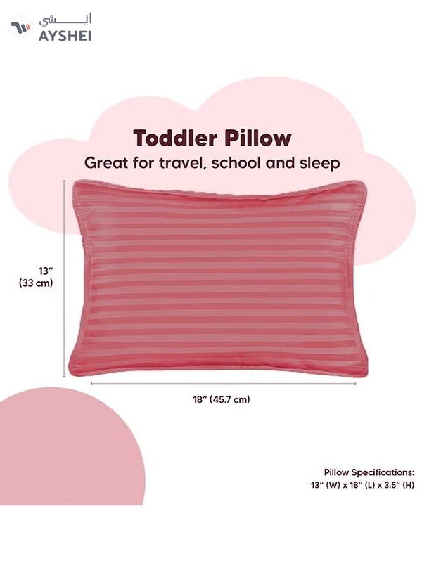 Eworld Toddler Baby Sleeping Pillows, Soft Cotton Blend Cover with Polyester Filling
