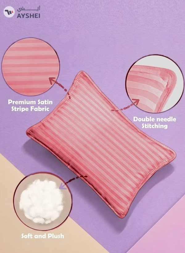 Eworld Toddler Baby Sleeping Pillows, Soft Cotton Blend Cover with Polyester Filling