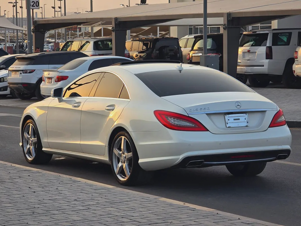 مرسيدس cls 550 وارد اليابان فل اوبشن بحالة جيدة-4-4