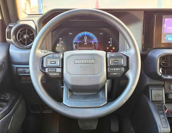 Toyota Prado LC250 URBAN / 2.4L PETROL 4WD / DVD+CAMERA / COOL BOX / FABRIC SEATS (CODE # PR24U)